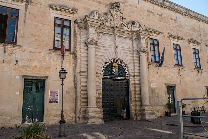 Maglie Palazzo Baronale, now Liceo Capece