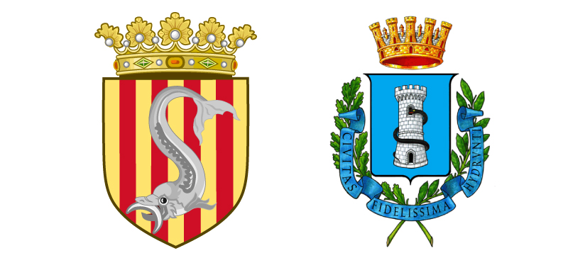 Otranto: stemmi a confronto