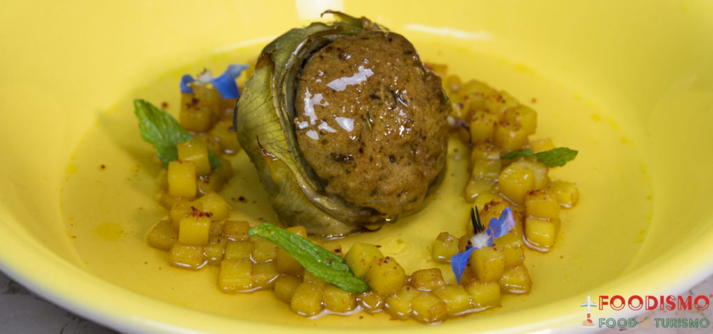 Ivan tronci: carciofo al cuor di frisa