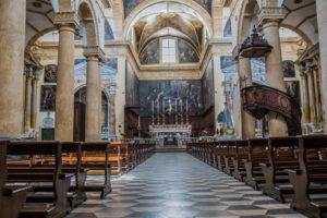 Gallipoli altare maggiore cattedrale di S. Agata