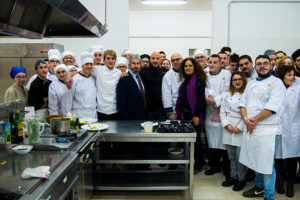 Ivan Tronci e lo showcooking presso l'Alberghiero di Otranto