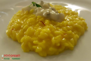 Radici: il risotto allo zafferano del Salento, scorzonera, pastinaca e topinambur