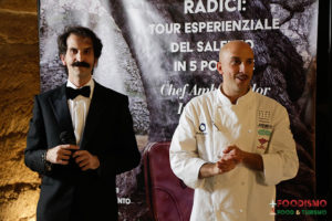 Gianfranco Ruggeri e lo chef Ivan Tronci