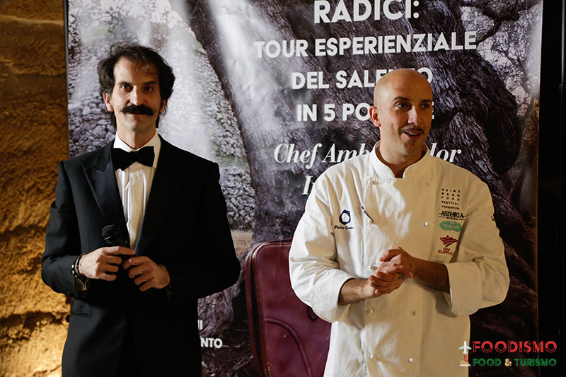 Gianfranco Ruggeri e lo chef Ivan Tronci