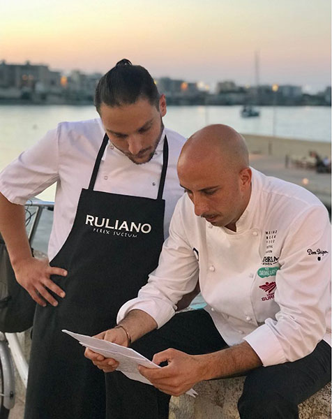 Ivan Tronci con Giacomo Troisi