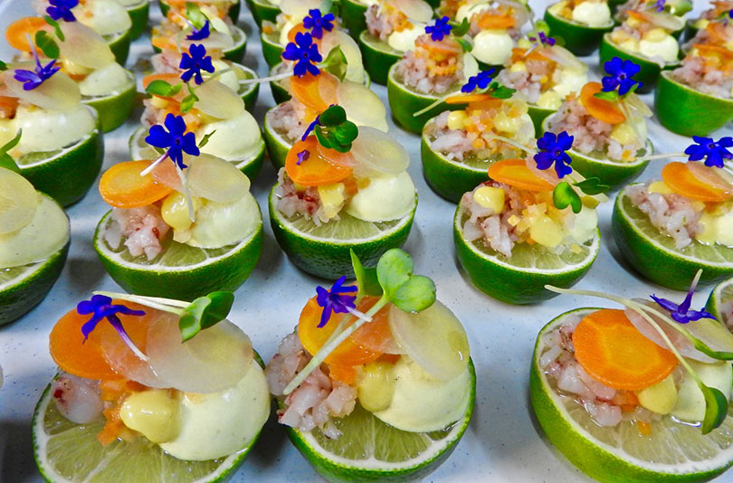 ViaPunta7 Otranto: Scampi passion con curry e nocciola